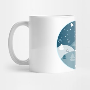 Merry Christmas Round Sign Mug